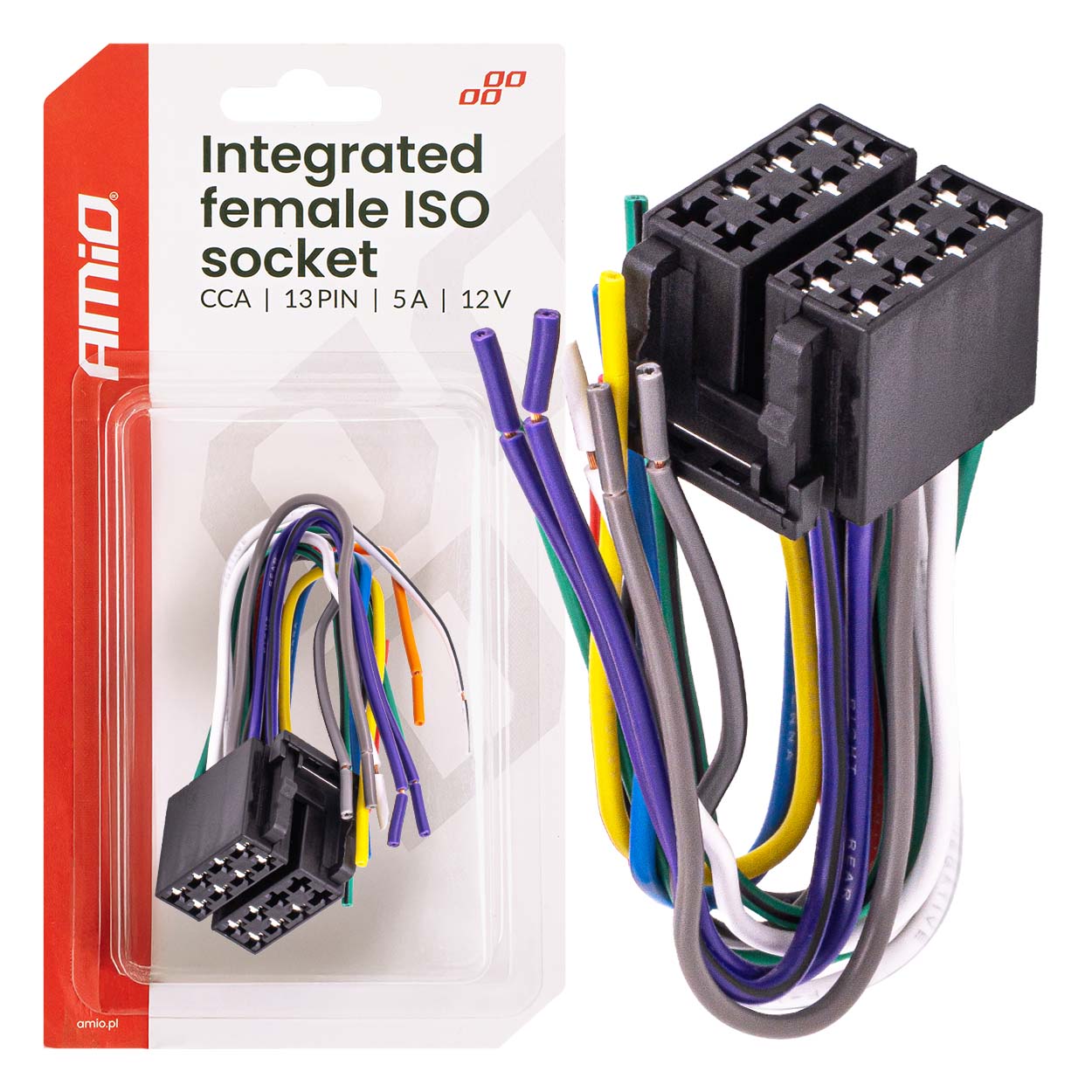 Konektor za auto radio 13PIN 5A 12V - 04441