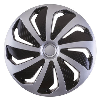 Set ratkapni za automobil 15" Silver&Black (4 komada)