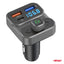 FM transmiter za automobil sa 2×USB-A i 1×USB priključkom, 12/24V - 04649