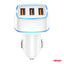 Auto punjač 3×USB-A 30W 12/24V - 03889