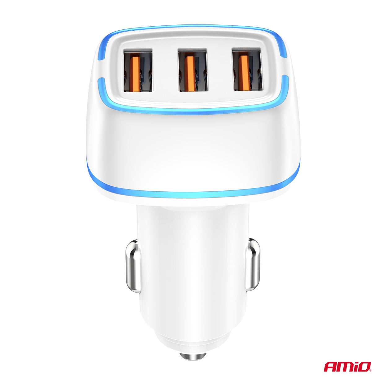 Auto punjač 3×USB-A 30W 12/24V - 03889