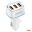 Auto punjač 3×USB-A 30W 12/24V - 03889
