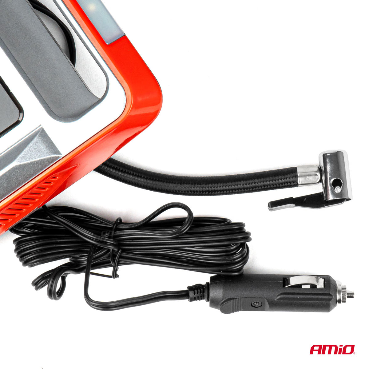 Auto kompresor sa digitalnim manometrom i LED lampom 12V - 03268