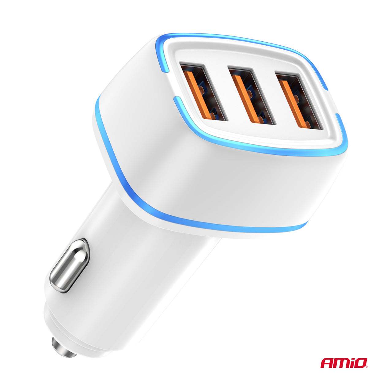 Auto punjač 3×USB-A 30W 12/24V - 03889