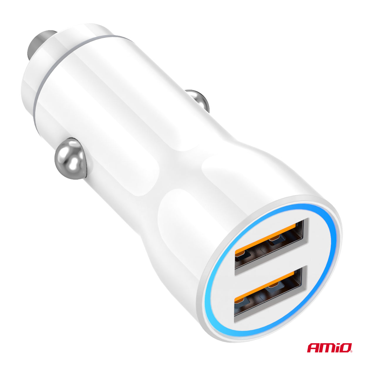 Auto punjač 2×USB-A 12/24V - 03879