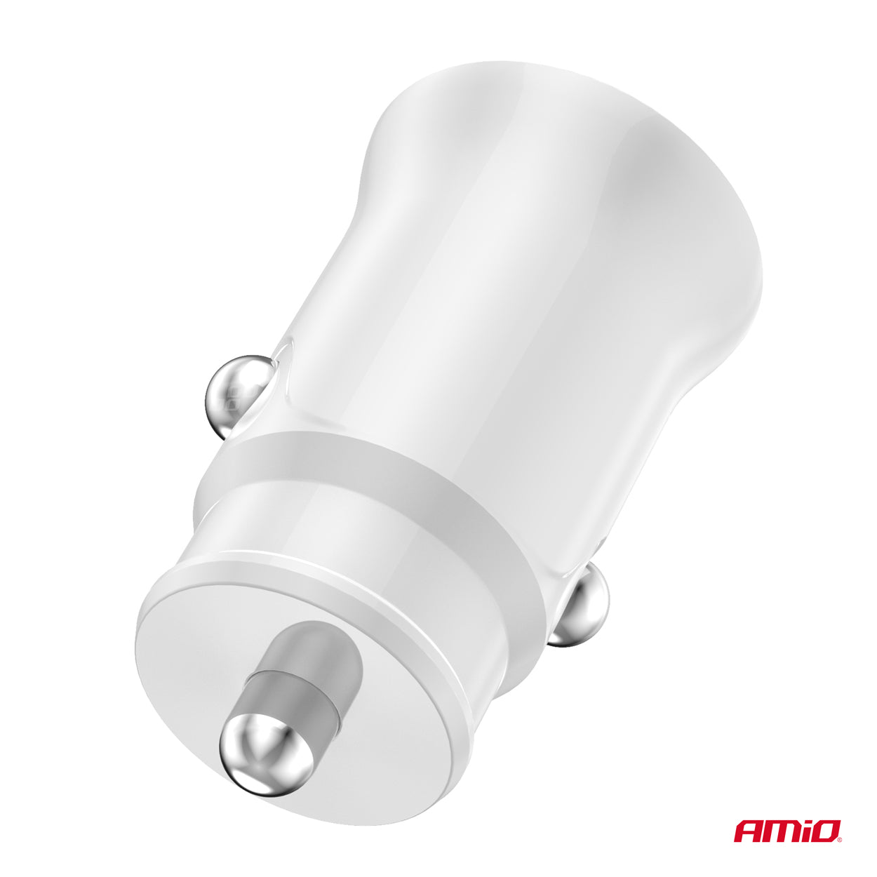 Auto punjač USB-A + USB-C 20W 12/24V - 03877