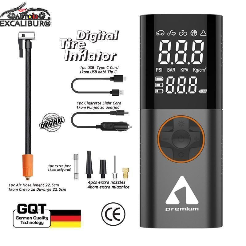Digitalni auto kompresor 12V - 9127