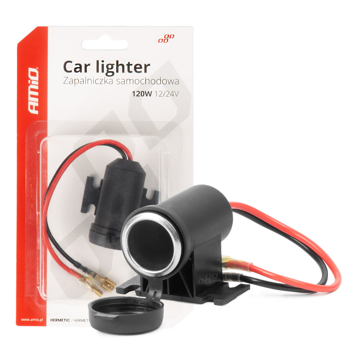 Hermetička utičnica za auto-upaljač 12/24V - 04129