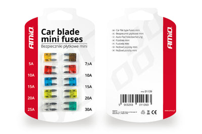 Set MINI osigurača (10 komada) - 01139