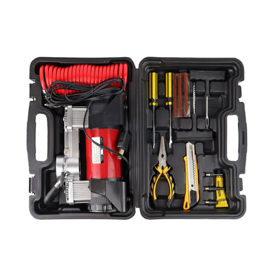Auto kompresor sa dva cilindra 12V HQ - 02640