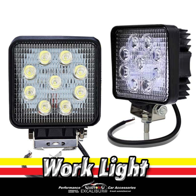 LED reflektor 12-48V 27W - kockasti