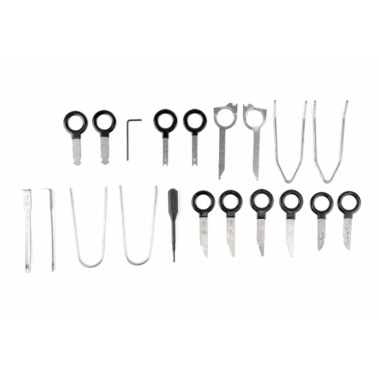 Set alata za vađenje auto-radija - 02515