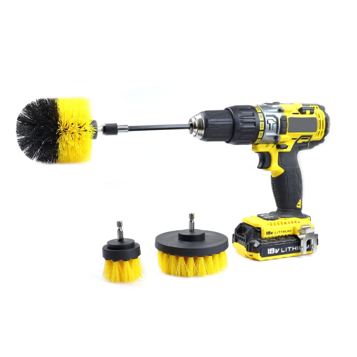 Set četki za bušilicu (4 komada) - 02592