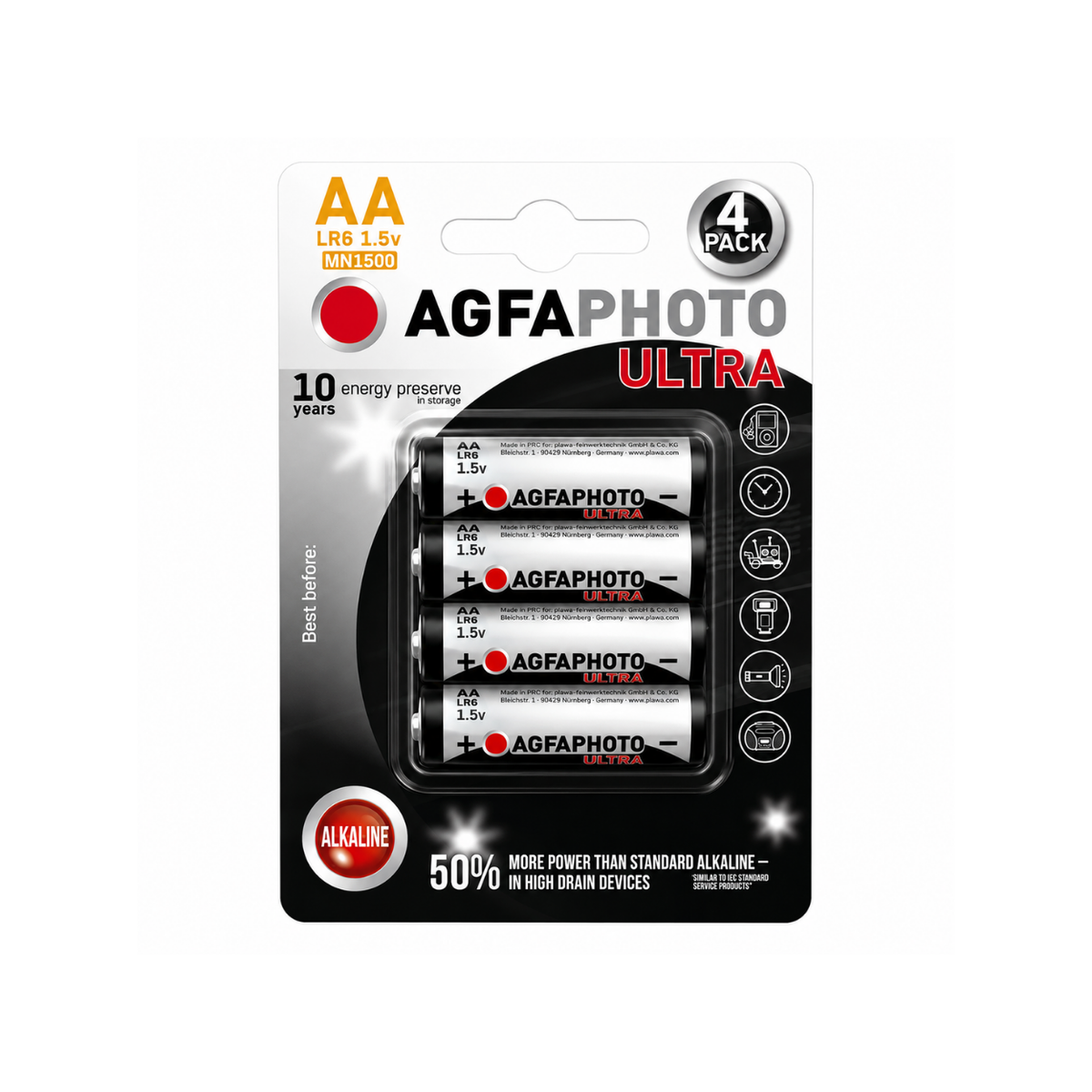 Set baterija ULTRA 1.5V AA - LR6
