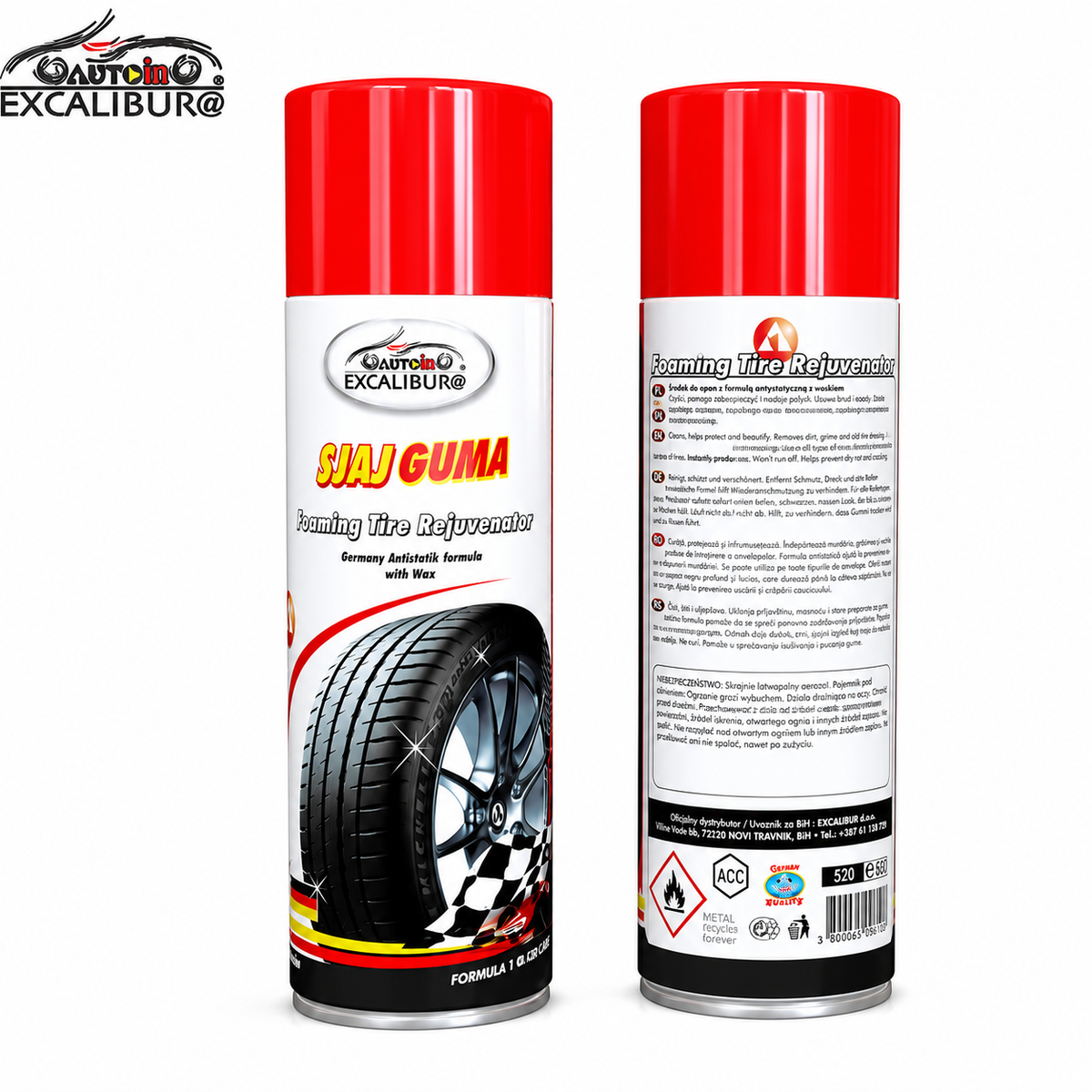 Sjaj za gume 450ml - 8051