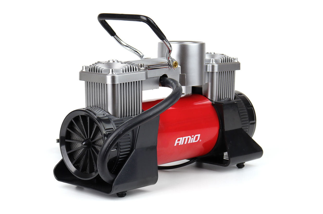Auto kompresor sa dva cilindra 12V HQ - 02640