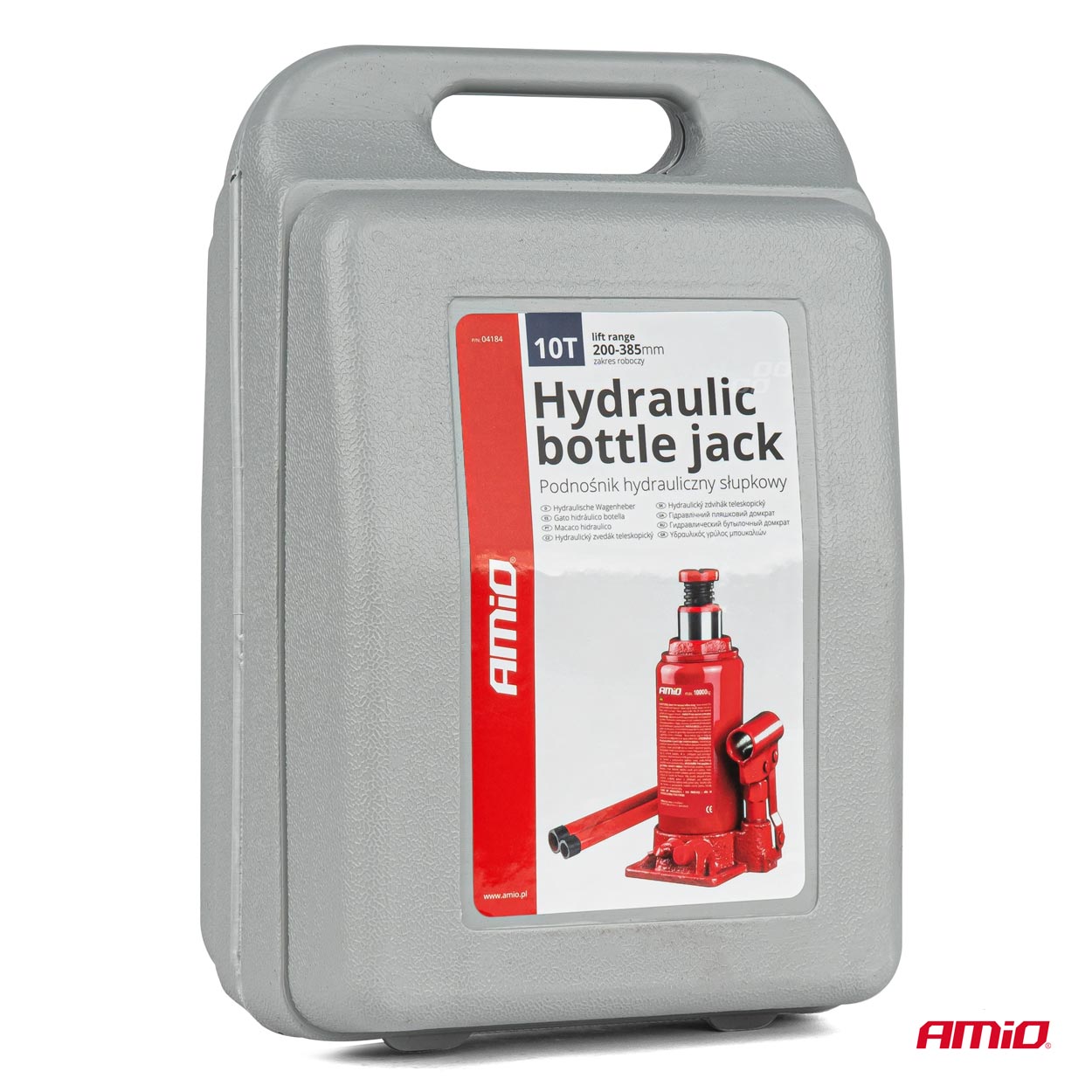 Hidraulična dizalica 10T sa PVC kutijom - 04184