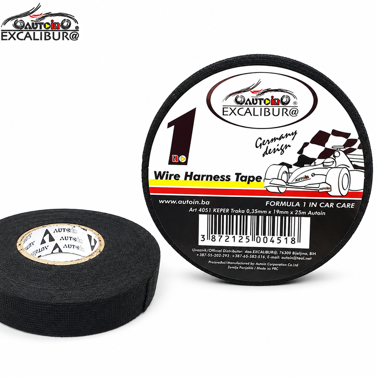 Platnena izolir traka 19 mm x 15 m - 4051