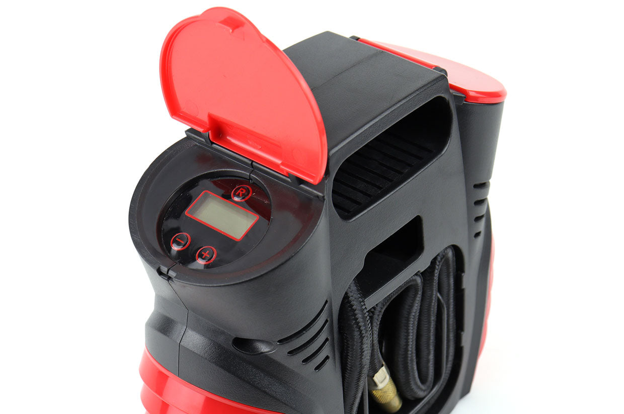 Auto kompresor sa digitalnim manometrom i LED svjetlom 12V - 02641