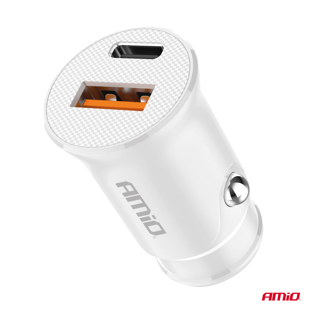 Auto punjač USB-A + USB-C 20W 12/24V - 03877